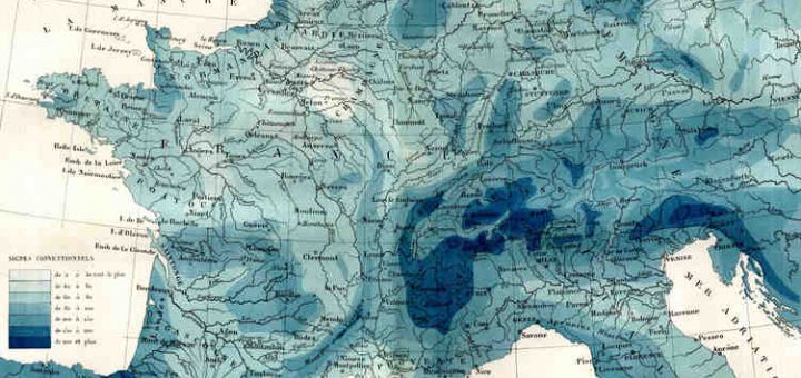 Pluviométrie en europe